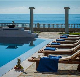 8 bedroom luxury villa with pool near Koutsounari, sleeps 16